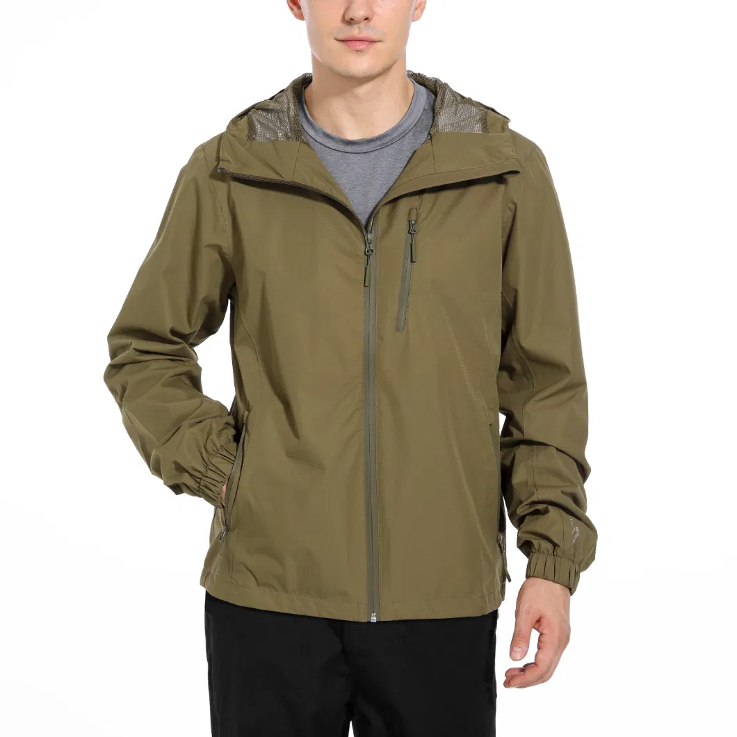 Factory Supply Outdoor Men Winter Classic Waterproof Windproof Breathable Popular Windbreaker Fashion Jacket