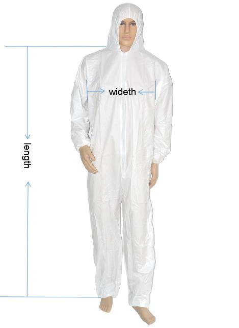 Chinese Clothing Manufacturers Safety Clothing/Coverall/Garment Waterproof Fabric for Acid Resistant Protective Workwear