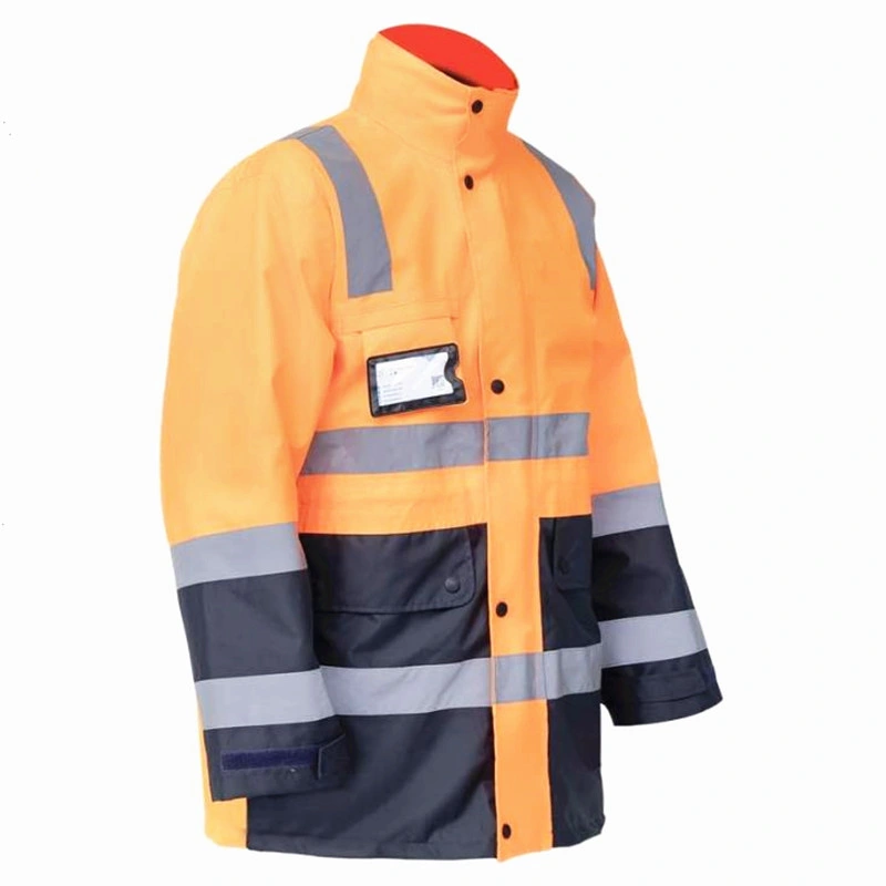 Hi-Vis Jacket Latest Reflective Safety Clothing Unisex Waterproof Workwear