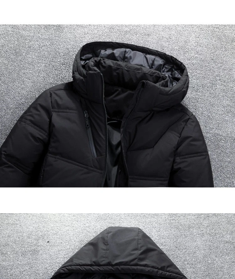 Wholesale Outdoor Winter Coat Men&prime;s Jacket Women Down Jacket 2023 Chinese Style Woven Fabric Slim Classic Zipper Puffer Jacket