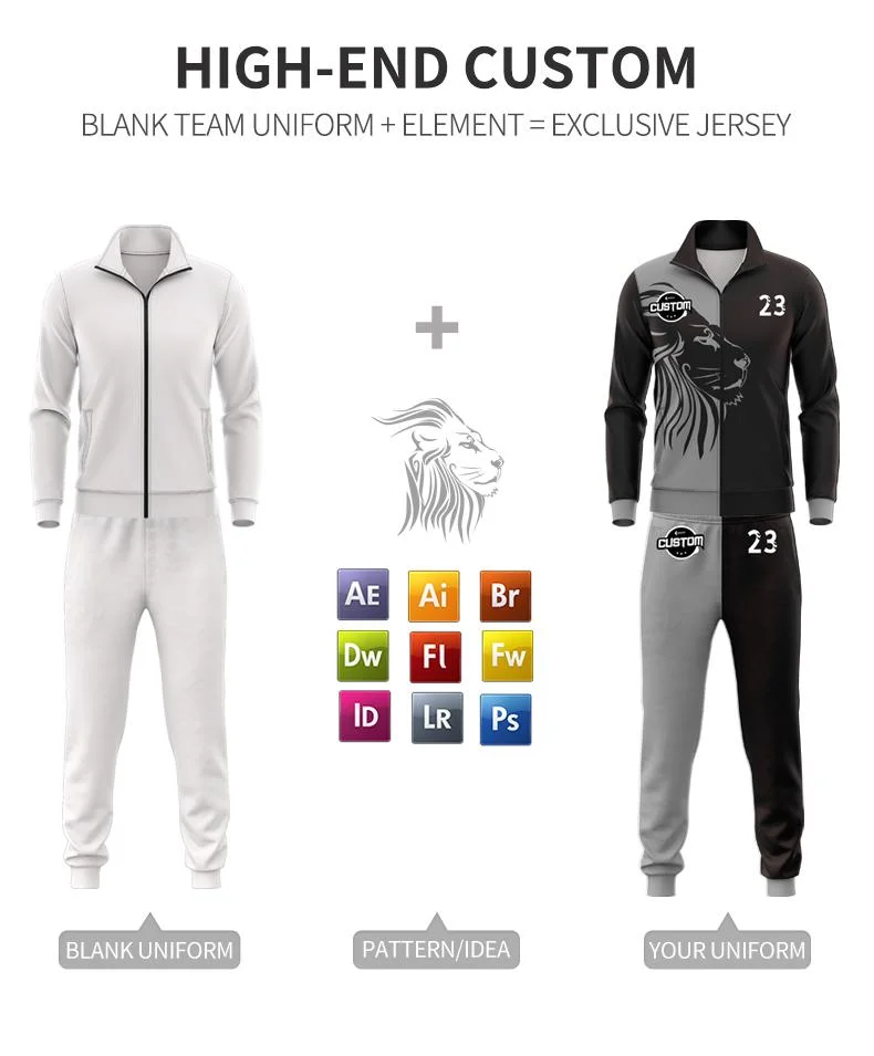 Wholesale Personalized Rome Croatia Football Soccer Tracksuit Sweatshirt Training Suits