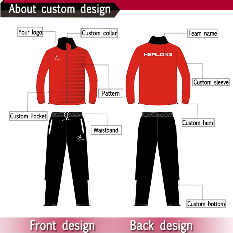 Healong Latest Design Fashion Men&prime;s Coat Wholesale Custom Winter Jackets