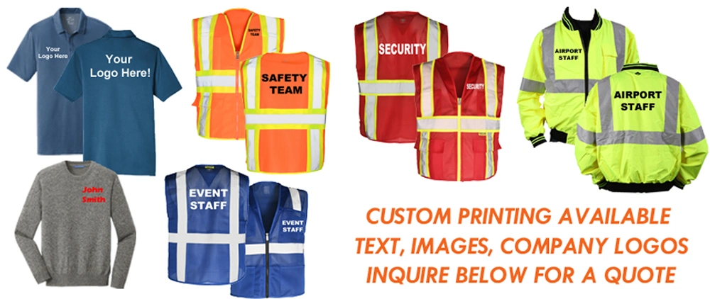 Customize Strip Construction Security Personal Safety Vest High Visibility Work Reflective Clothing