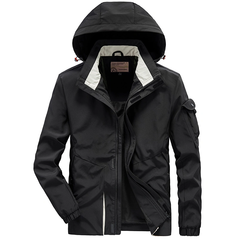 Factory Price Warm Waterproof Windbreaker Outer Coat Winter Jacket for Man with Recycled Fibers Plus Size