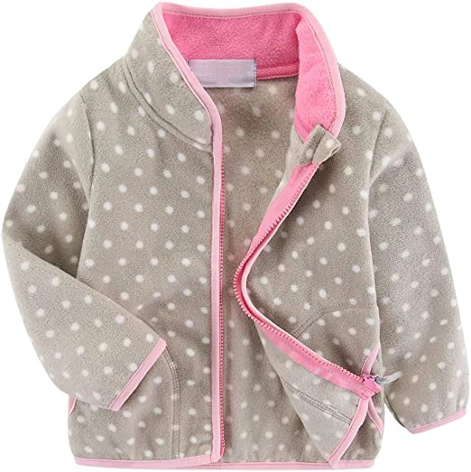 OEM Printed Kids Fleece Warm Stylish Winter Soft Jacket Manufacturer