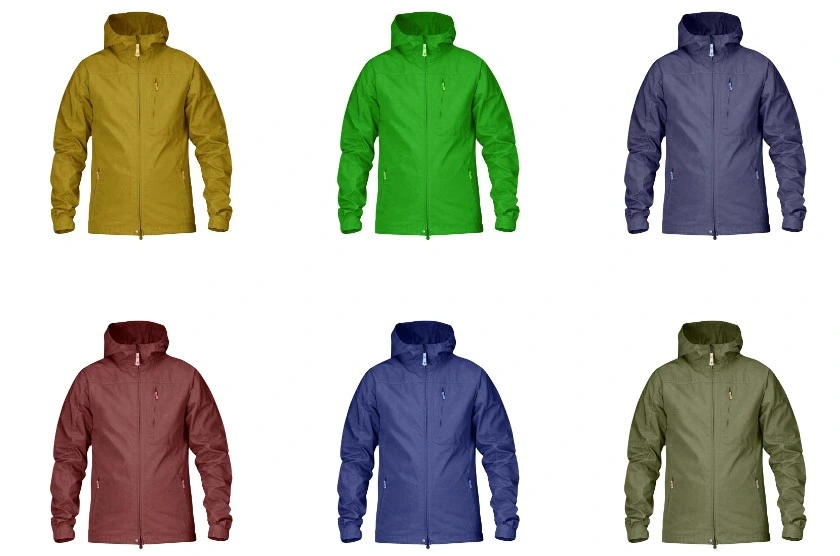 Outdoor Waterproof Windbreaker Jacket with Hood Men Softshell Polyester Jackets