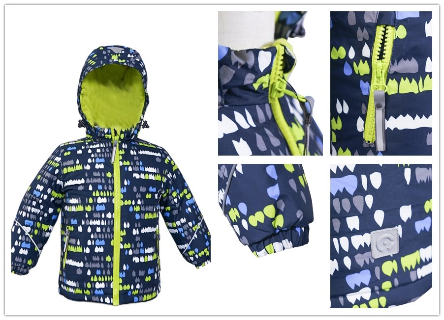 Kid&prime; S Padding Hooded Jacket, Outdoor Jacket Waterproof Jacket, Children Jacket