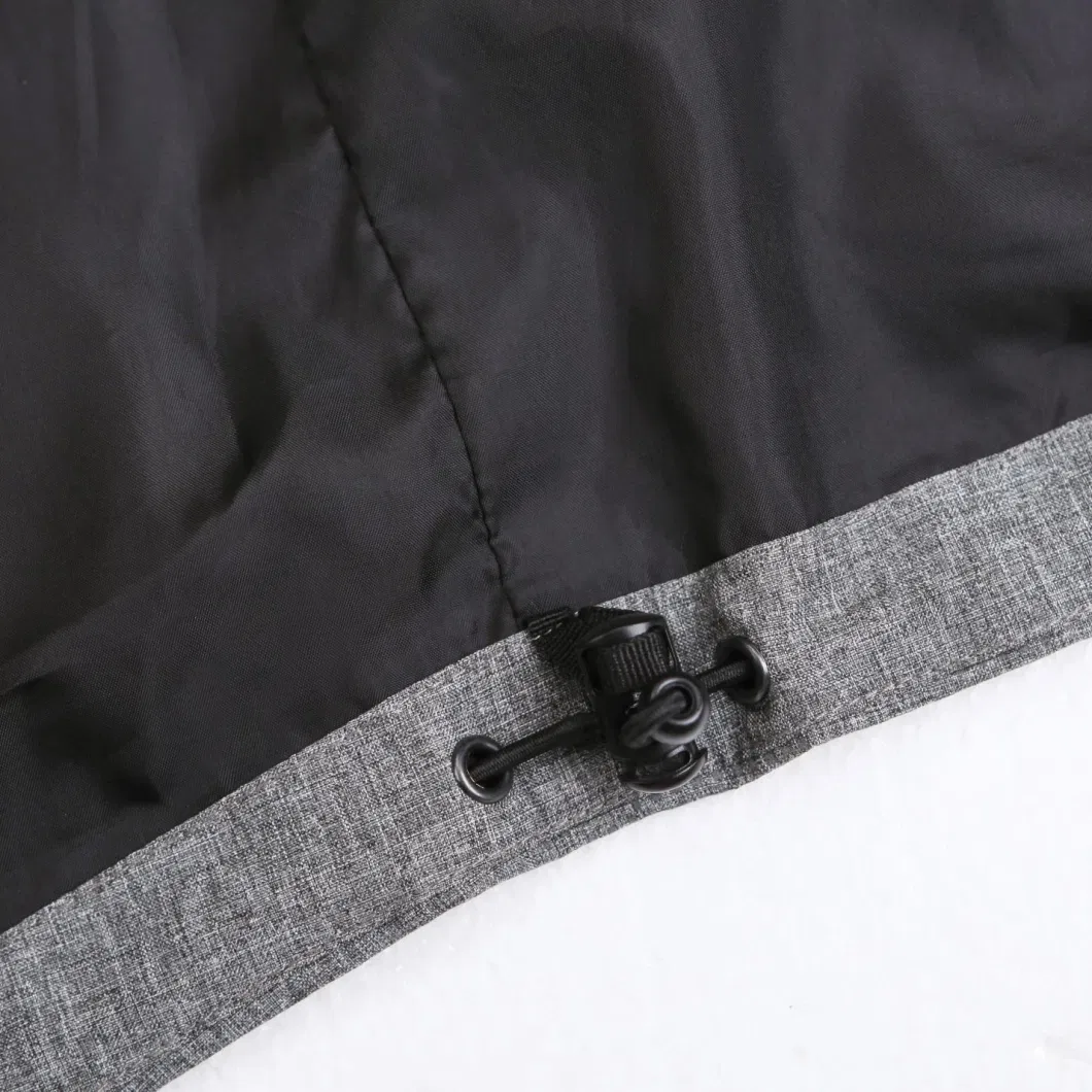 High Quality Men Outdoor Sportswear Breathable Waterproof Windproof Windbreaker Rain Jacket with Hood