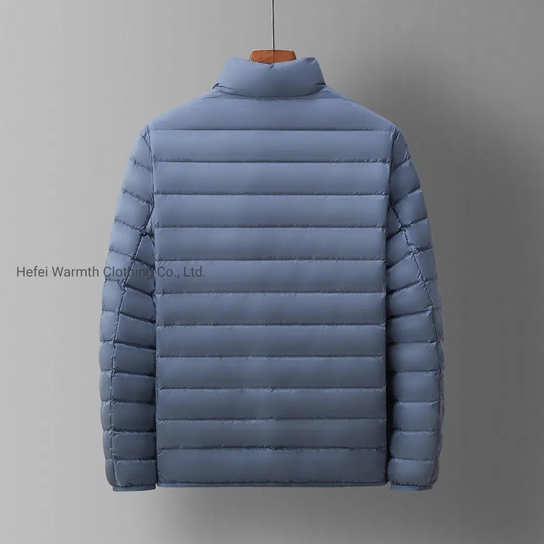 Men Down Jacket Packable Cheap Head Jacket Loose Winter Lightweight Winter Coat Chinese Jacket