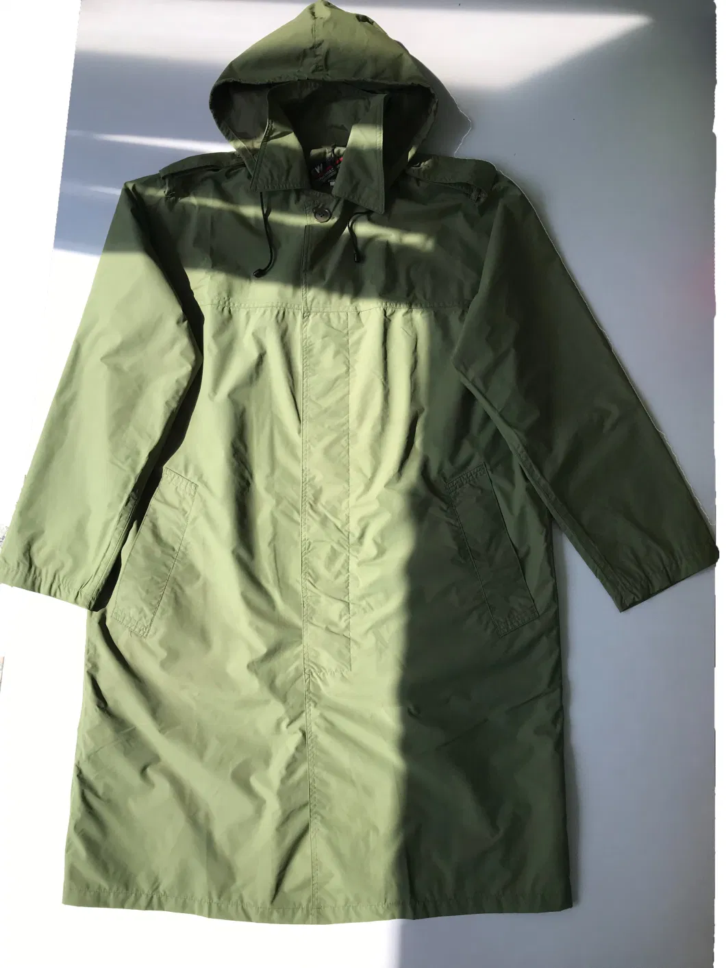 Outerwear Waterproof Green Windbreaker/ Rainwear for Men