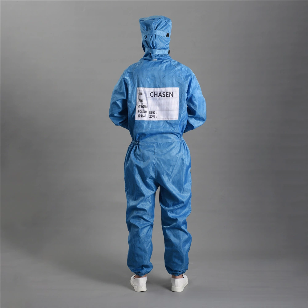 Wholesale Antistatic Hooded Jumpsuit Anti-Static Garments Work Clothes for Cleanroom