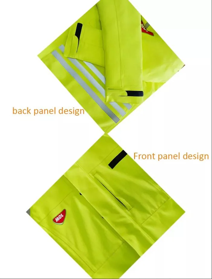 Customized Waterproof Oil Resistance Antistatic Permanent Flame Retardant Winter Jacket