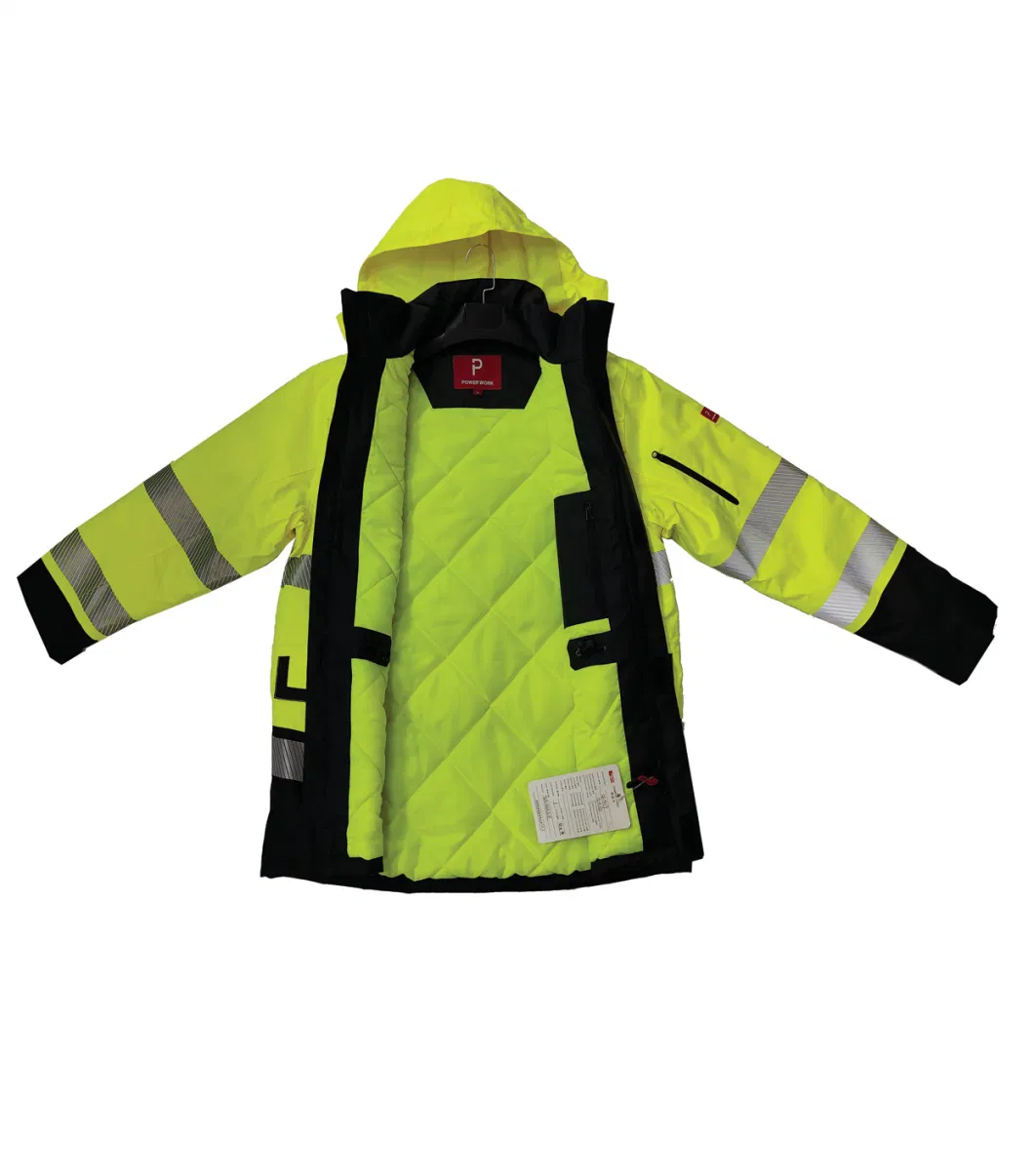 China Professional Factory OEM ODM Manufacturer Customized Reflective Safety Vest High Vis Reflective Hood Jacket
