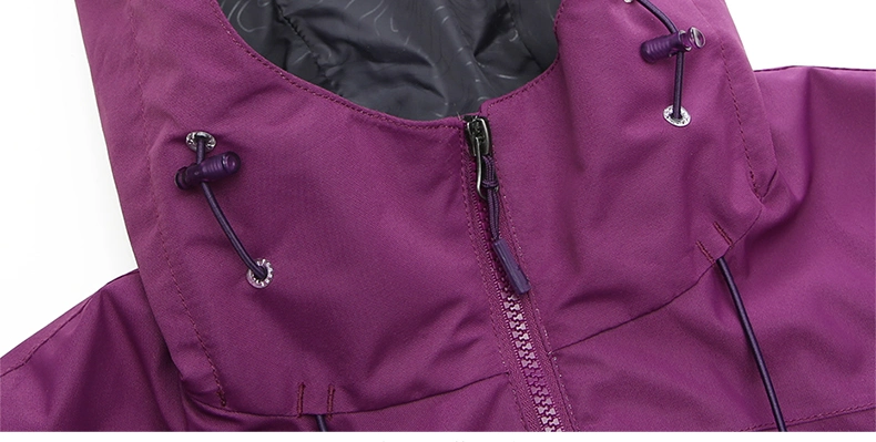 Custom Hight Quality Outdoor Camping Waterproof Windbreaker Jacket for Women