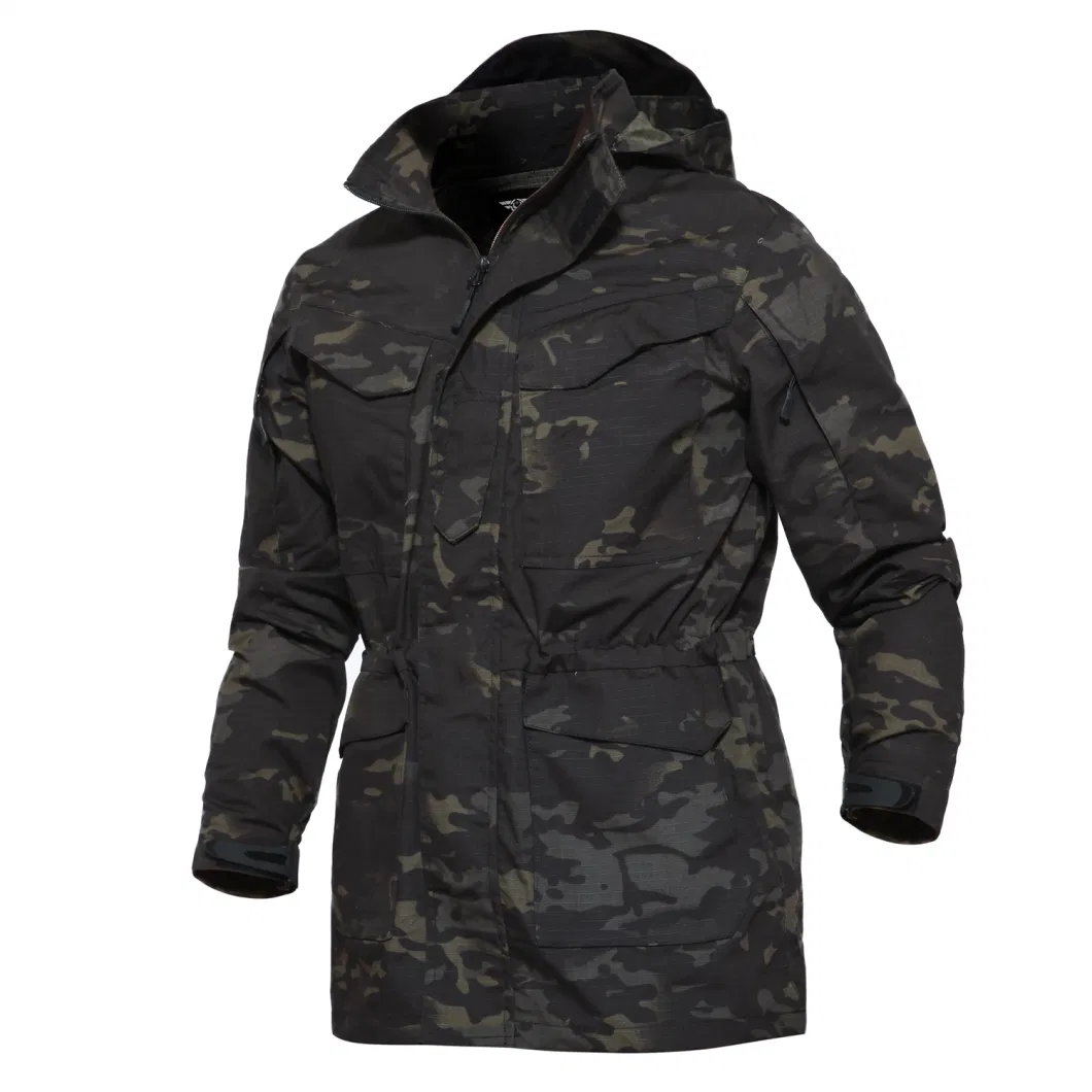 Factory Wholesale Windproof Winter Softshell M65 Field Military Jacket for Men