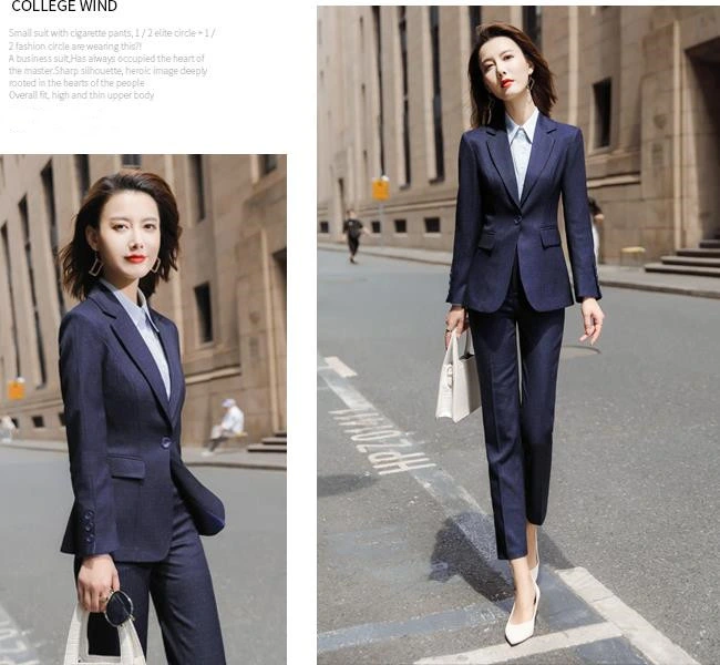 Factory Direct Sale Pure Colour 2021 Women&prime; S Suit/Can Export More Practical Various Colors Are Available Work Clothes