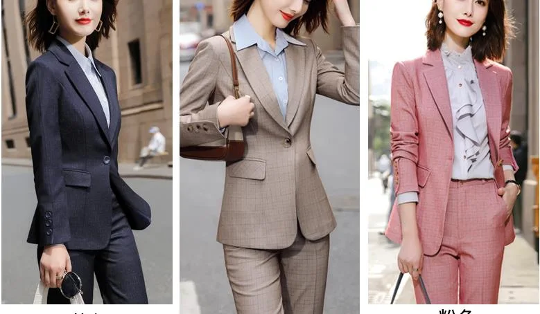 Factory Direct Sale Pure Colour 2021 Women&prime; S Suit/Can Export More Practical Various Colors Are Available Work Clothes