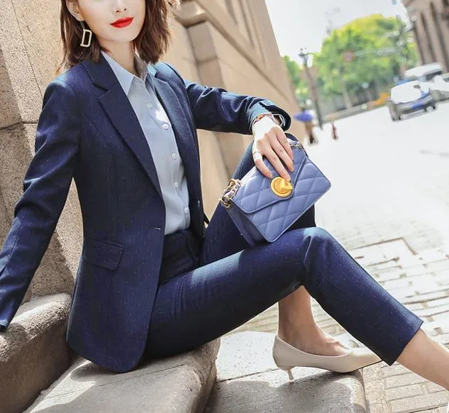 Factory Direct Sale Pure Colour 2021 Women&prime; S Suit/Can Export More Practical Various Colors Are Available Work Clothes