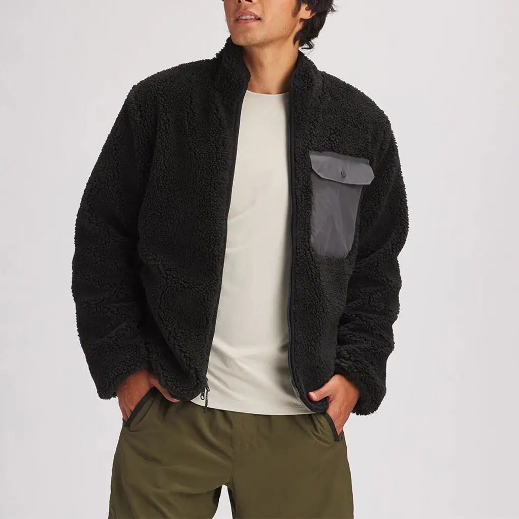 Best Outwear Men Winter Coat Fleece Lined Sherpa Jackets