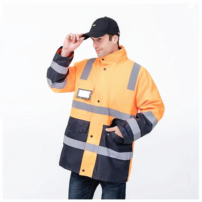 Hi-Vis Jacket Latest Reflective Safety Clothing Unisex Waterproof Workwear