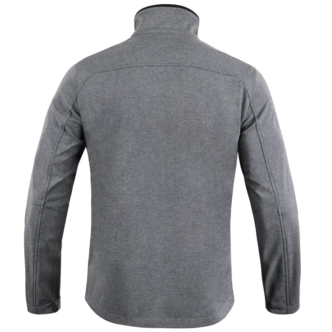 High Quality Mens Inner Dark Gray Fleece Lightweight Windproof Polar Sport Warm Winter Jacket Coat