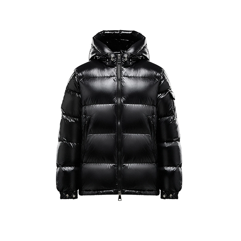 Wholesale Outdoor Custom Logo Wear Warm White Goose Down Men Padded Winter Puffer Jacket