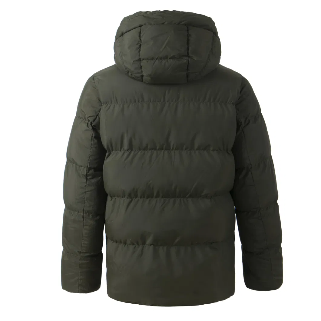 Customized Down Jacket Winter Jacket From Factory Black Puffer for Men Jacket