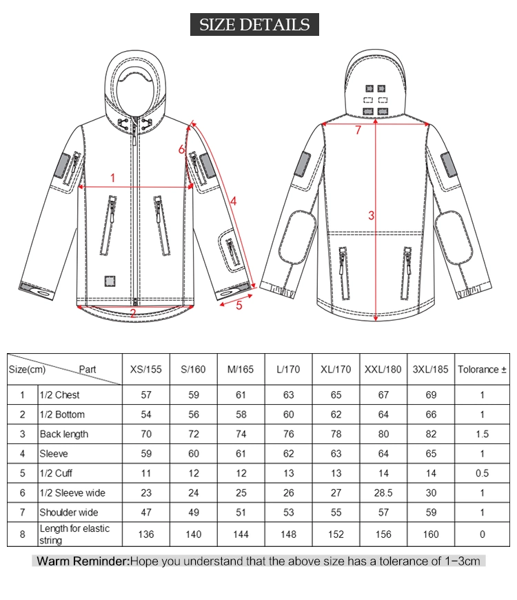 Men&prime; S Outdoor Winter Tactical Jacket Waterproof Soft Shell Hoodie Hiking Camping Jacket Special Operations Hunting Jacket Camouflage Jacket