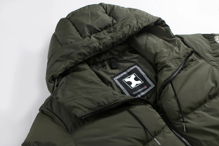 Customized Down Jacket Winter Jacket From Factory Black Puffer for Men Jacket