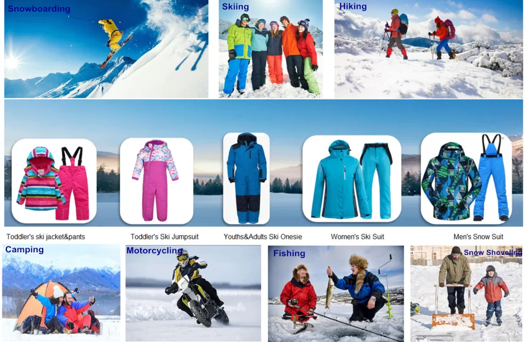 Factory Cheap Popular Breathable Hooded Thick Mens Ski Jacket