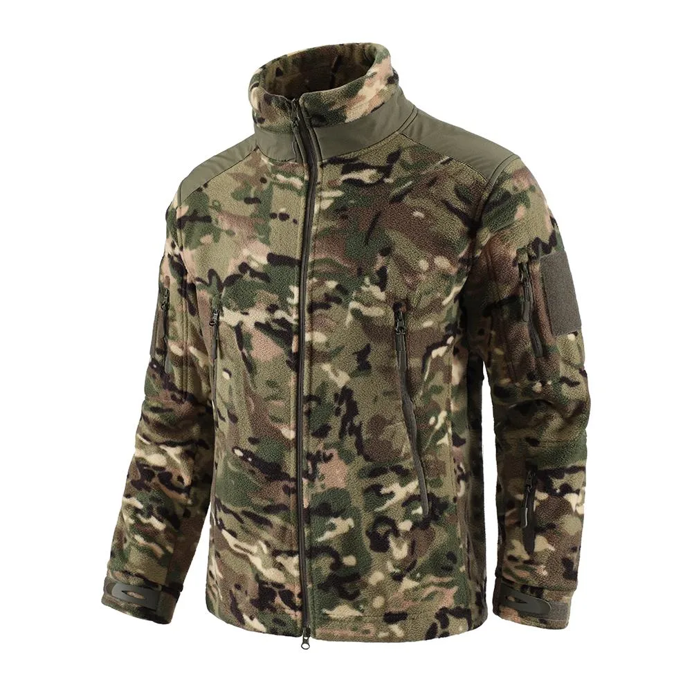 Esdy New 6colors Mens Tactical Jackets Winter Fleece Lining Camouflage Jacket
