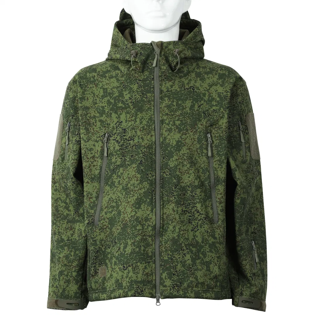 Factory Softshell Russian Army Jacket Camouflage Waterproof Softshell Jacket Windbreaker Softshell Shark Skin Jacket