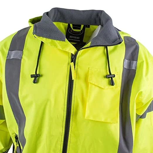 Customization Safety Reflective Bomber Padding Jackets Winter Windbreak Work Wear Jackets