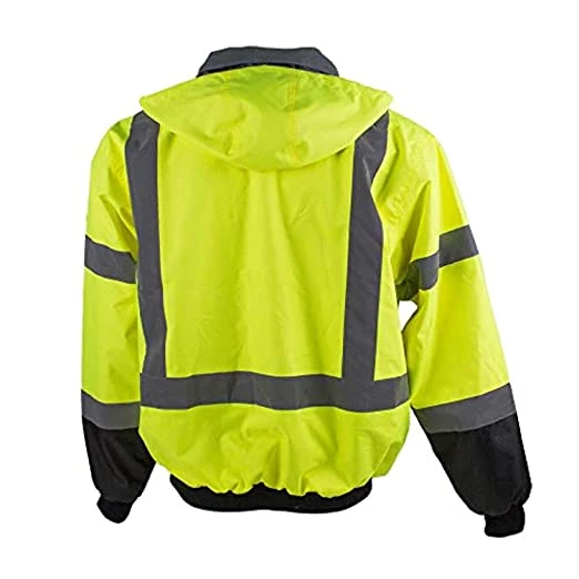 Customization Safety Reflective Bomber Padding Jackets Winter Windbreak Work Wear Jackets