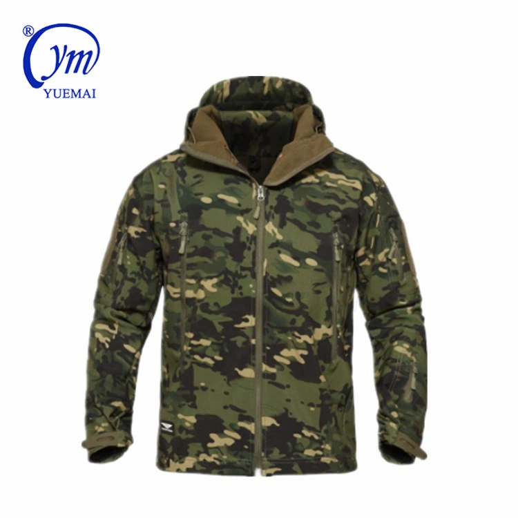 Tactical Military Waterproof Coat Russia Camo Softshell Hunting Outdoor Army Jacket