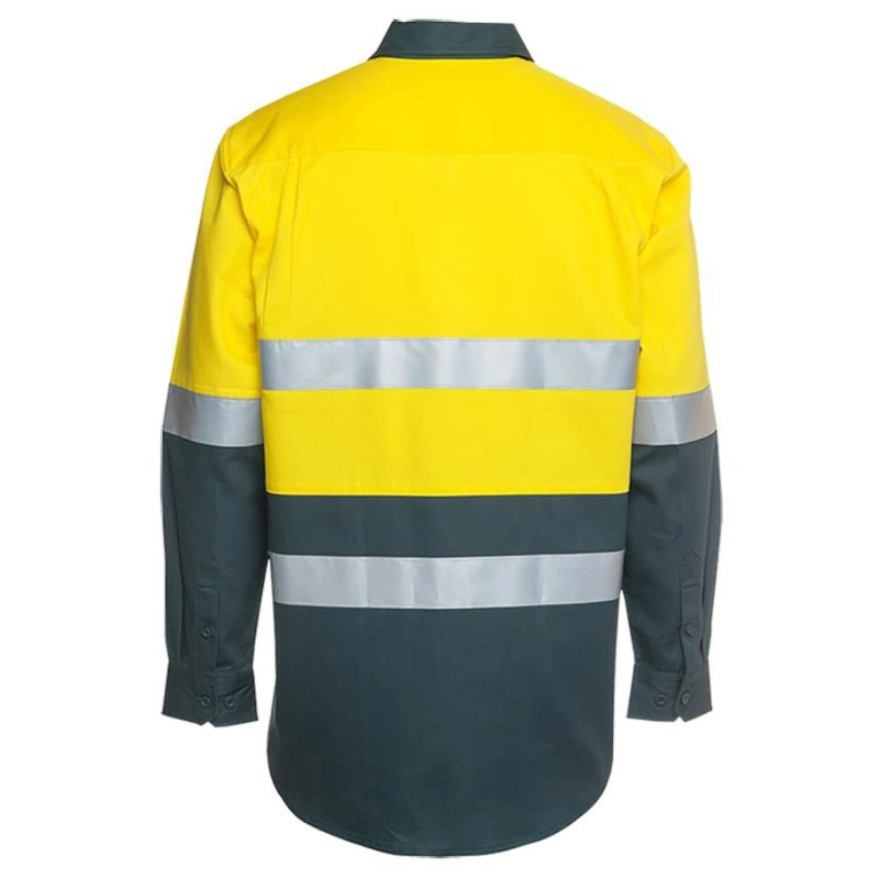 Safety Reflective Men&prime;s Workwear Unisex Work Clothes Long Sleeve Factory Uniform Repairman Safety Clothing