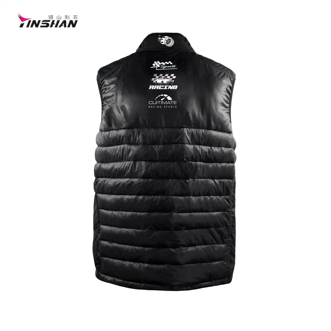 Work Uniform Sublimation Clothes Racing Down Jacket Supplier