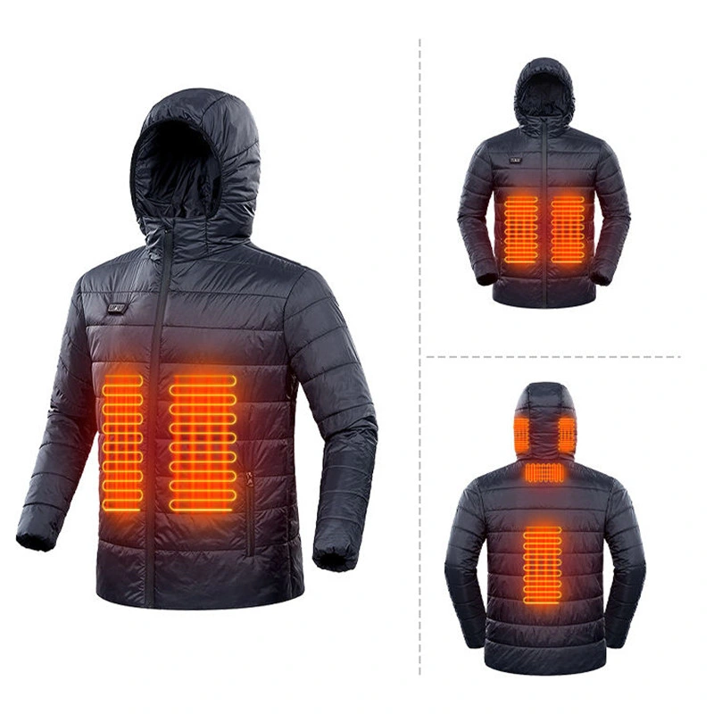New Function Professional Factory Battery Heated Clothing Winter Windbreaker Heating Electric Jacket