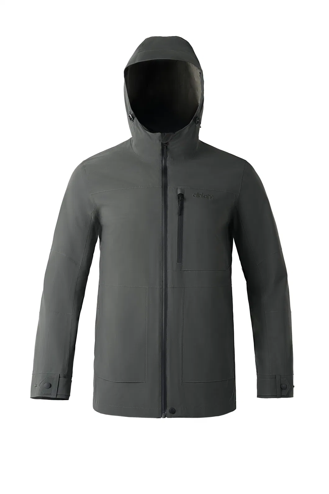 Manufacturer Outdoor Lightweight Fashion Design Breathable Softshell Men Winter Jacket with Attached Hood