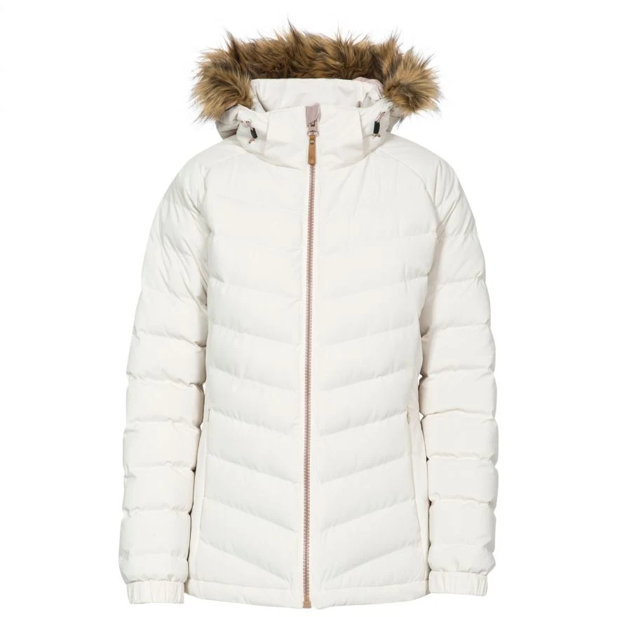 Winter-Ready Women&prime;s Padded Jacket with Zip off Hood