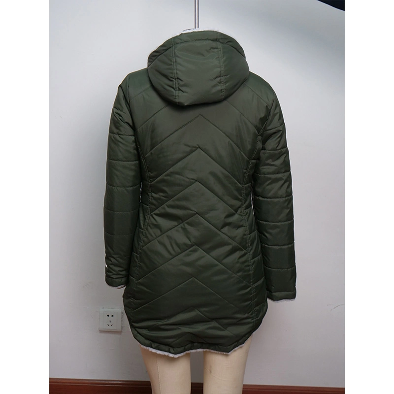 Hand-Quilted Women&prime; S Cotton Jacket Padded Jacket