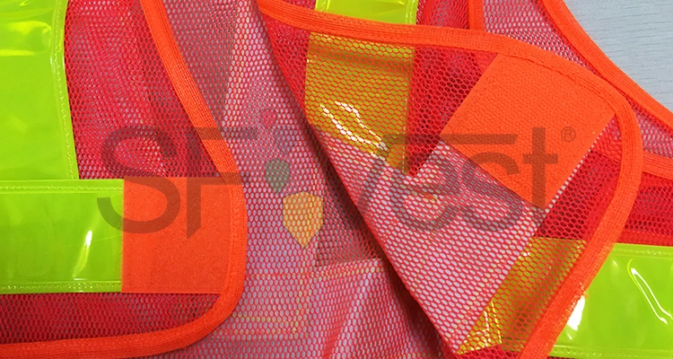 Cheap PVC Running High Reflective Sport Mesh Hi Viz Working Safety Waist Belt Orange Hunting Vest Safety Reflective Vest