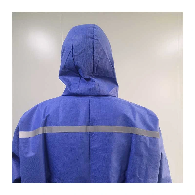 Factory Outlet OEM Work Wear Uniform Coverall Disposable Non-Woven Safety Protective Clothing