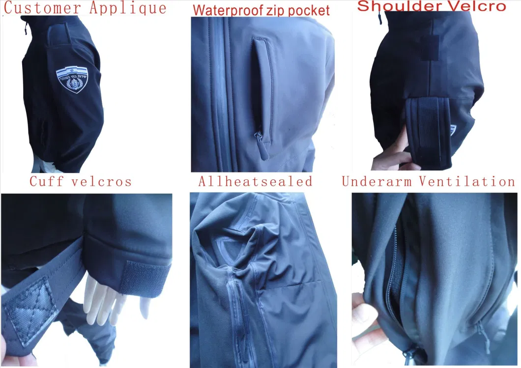 Israel Policemen Waterproof Breathable High Quality Softshell Jacket