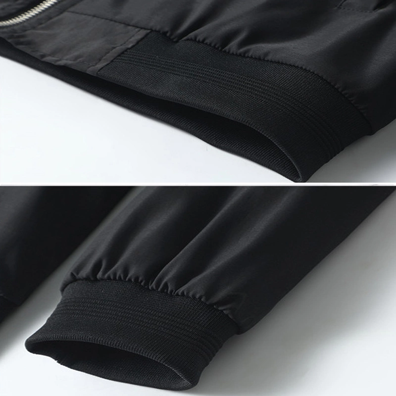 OEM Custom High Quality Hand Pockets Turn Down Collar Zip up Front Durable Cotton Workwear Heavy Cotton Work Jacket for Men