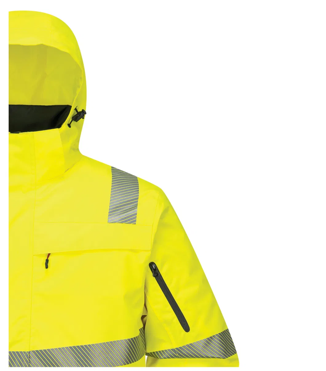 China Professional Factory OEM ODM Manufacturer Customized Reflective Safety Vest High Vis Reflective Hood Jacket