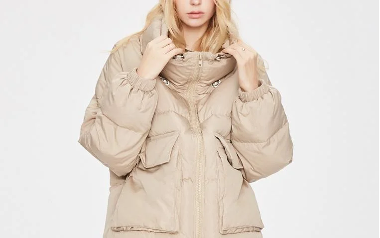 Manufacturer Custom Oversize Lady Padded Parka Jacket Winter Puffer Coat Woman