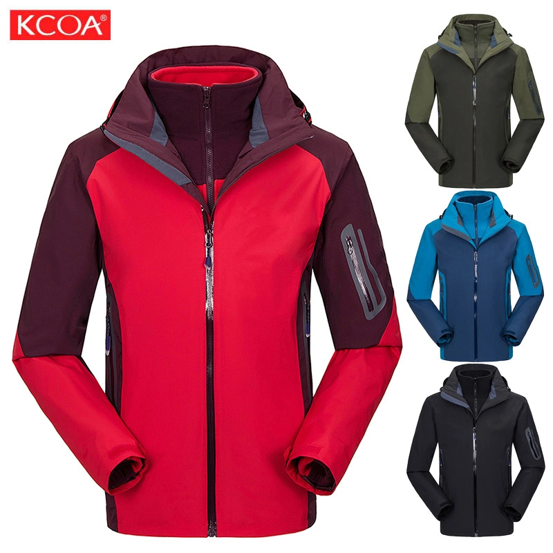 High Quality Red Thermal Men Winter Wind Breaker Softshell Jacket
