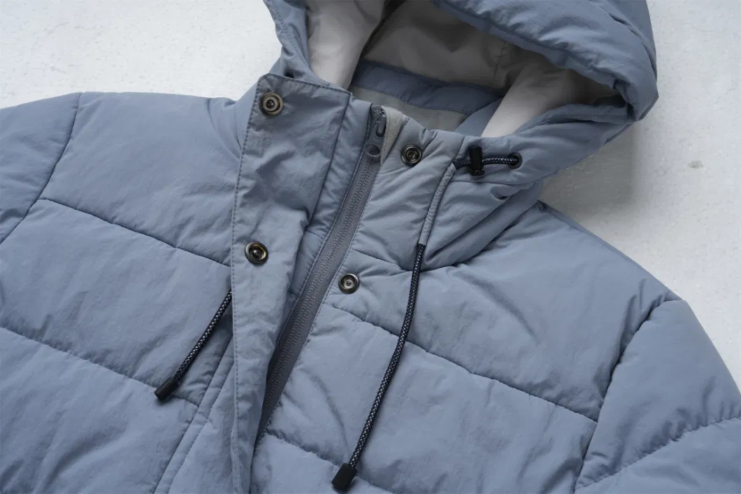 Hight Quality Mens Short Style Lightweight Winter Padding Waterproof Windbreaker Puffer Down Jacket