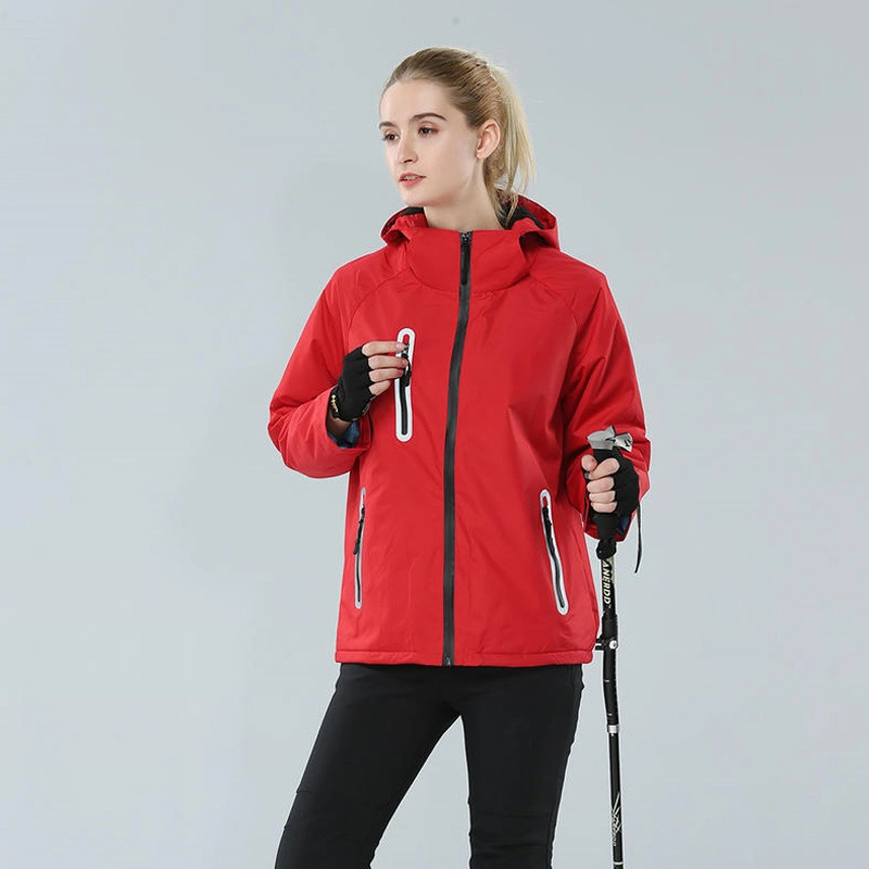 Winter Couple Jackets Three-in-One Detachable Climbing Clothes Thickened Outdoor Cold-Proof Jackets